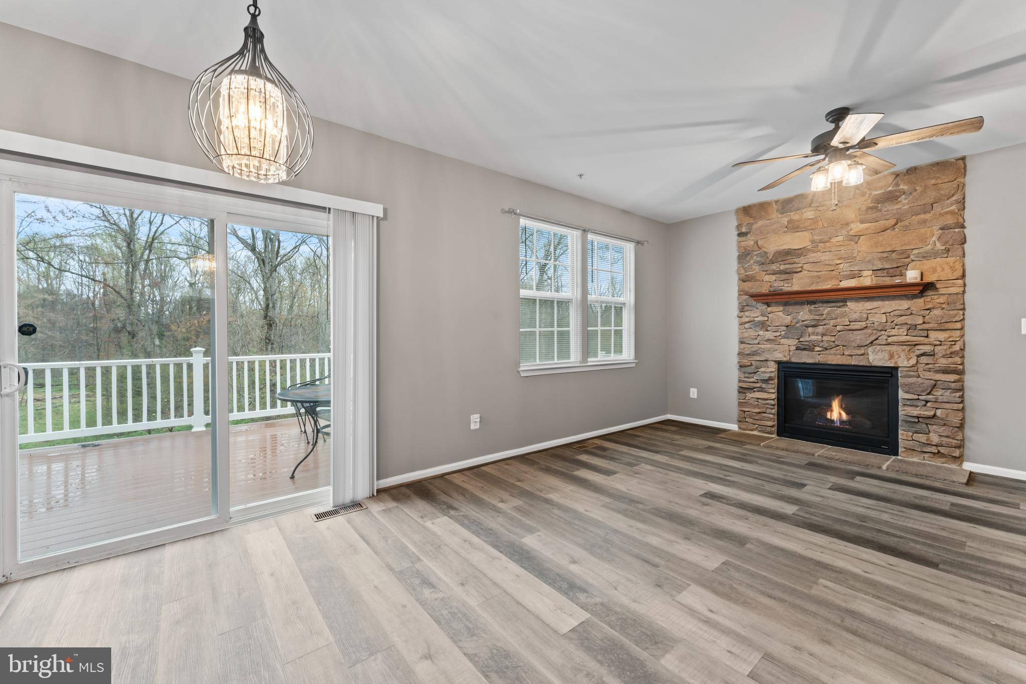 6319 Seton Ridge Drive Baltimore, MD 21207 - Photo 6 of 39 Family Room w/ Gas Fireplace