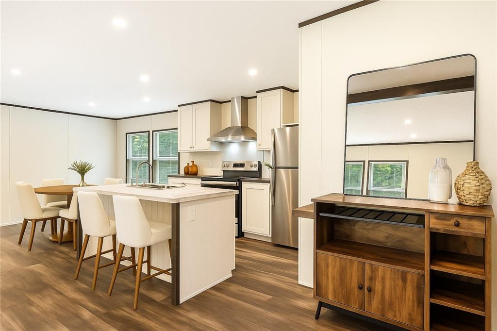 152 Wendy Hill Road Ellijay, GA 30536 - Photo 17 of 42 a kitchen with a sink appliances and cabinets