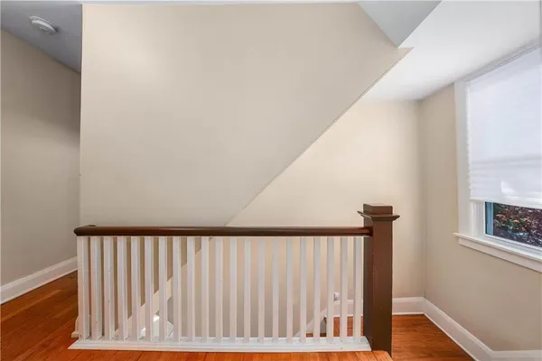 a view of wooden floor