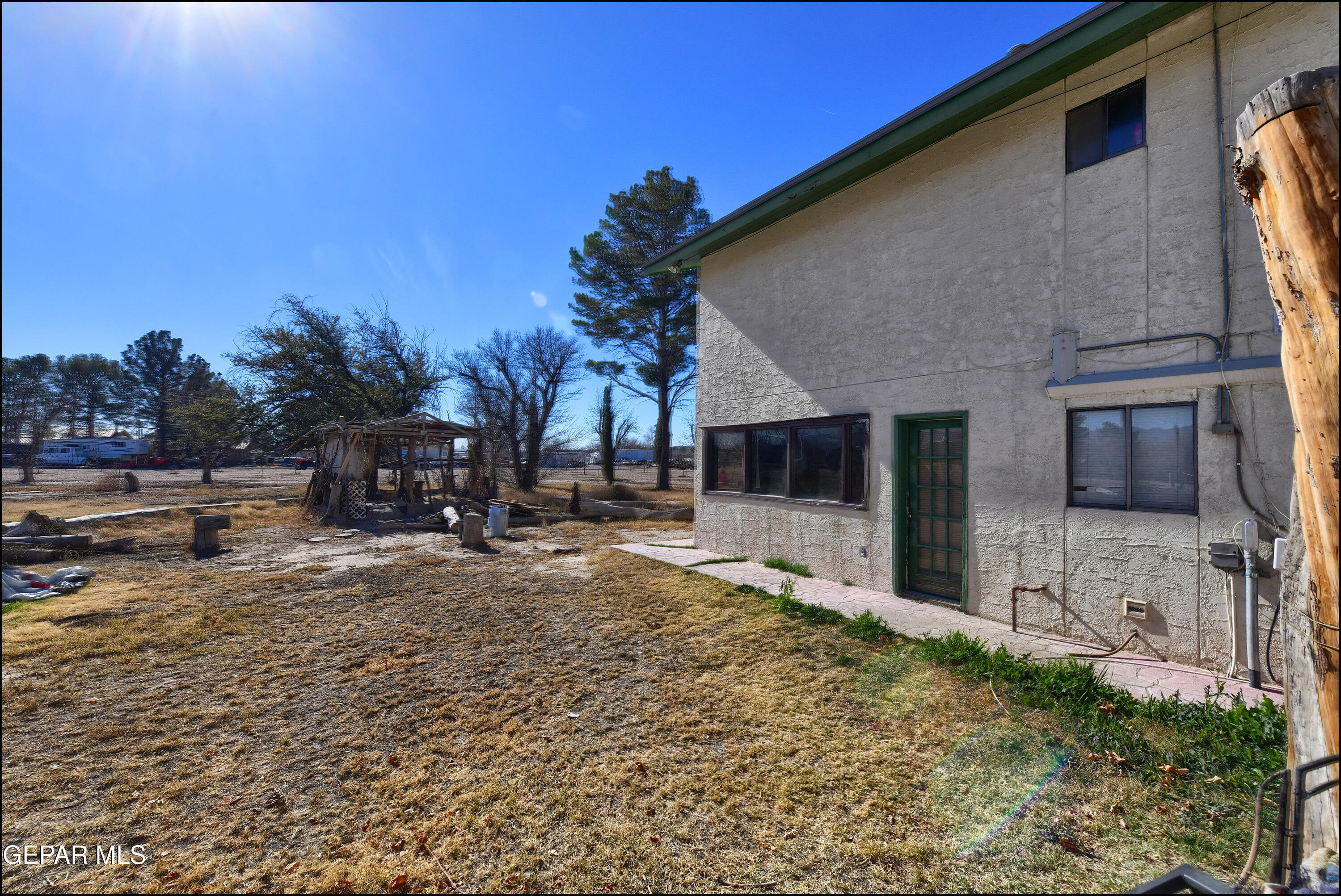395 Gabaldon Road Anthony, NM 88021 - Photo 41 of 84 a view of a house with truck parked in front of house
