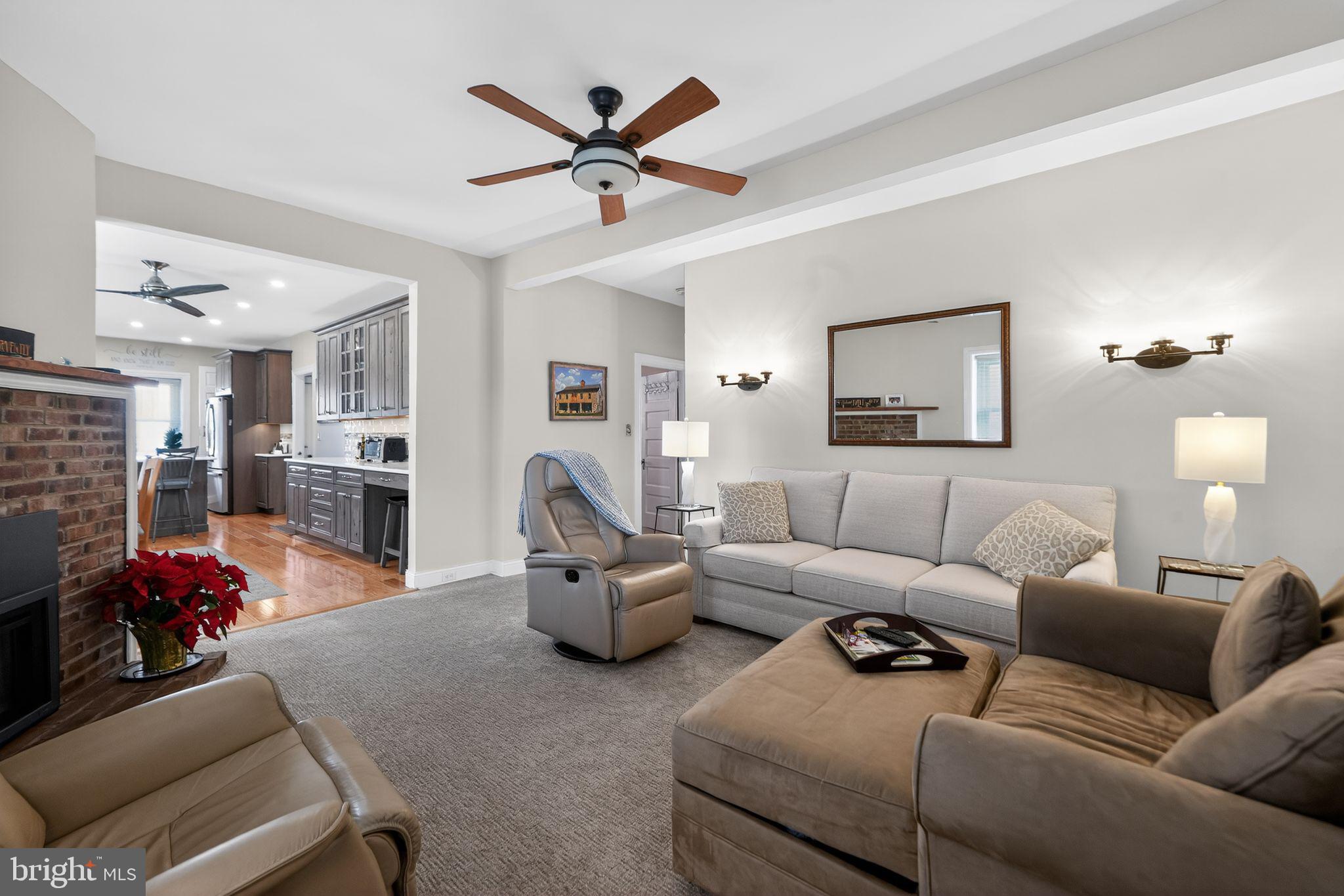 2143 Haig Avenue Morton, PA 19070 - Photo 18 of 29 a living room with furniture and a flat screen tv