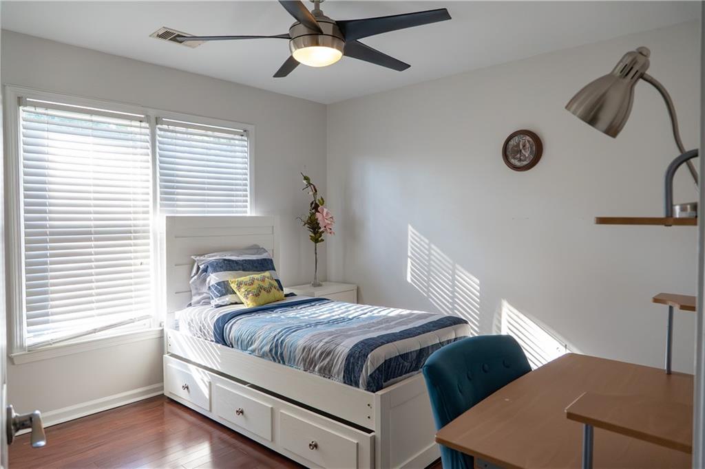 1004 Cavesson Terrace Lawrenceville, GA 30045 - Photo 21 of 48 a bedroom with a bed and a window