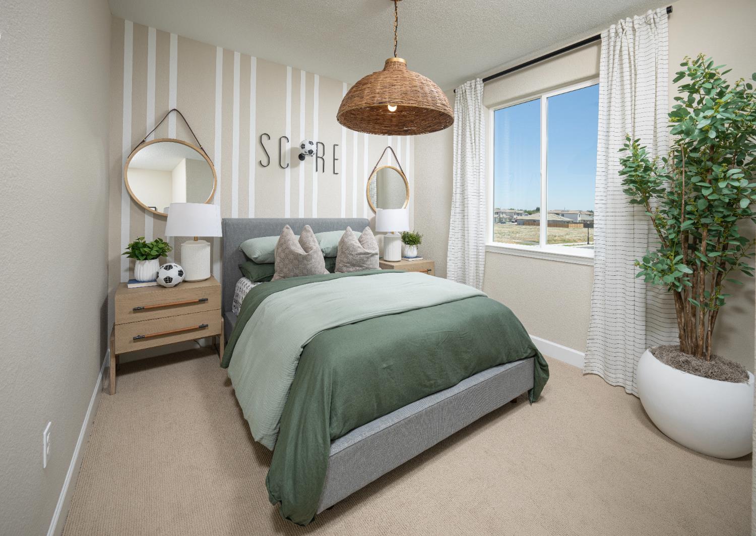 6708 Kaweah Lane Stockton, CA 95219 - Photo 13 of 21 a bedroom with bed and a window