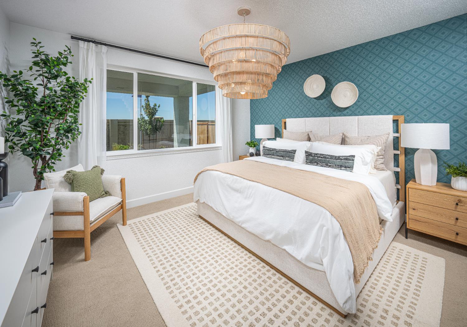 6708 Kaweah Lane Stockton, CA 95219 - Photo 5 of 21 a bedroom with bed and a window