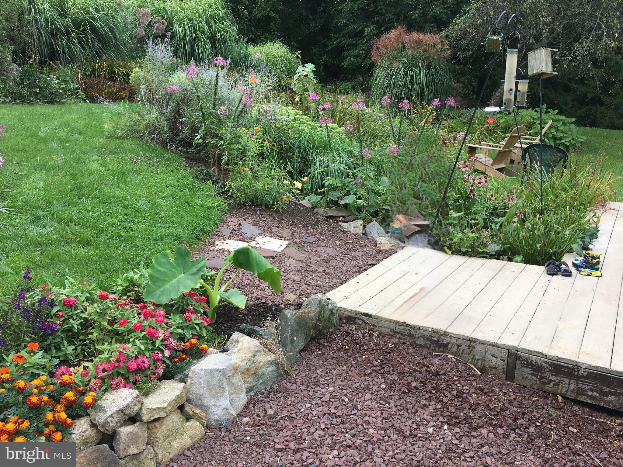 205 Valley View Road Hellertown, PA 18055 - Photo 27 of 27 a view of a garden with flowers