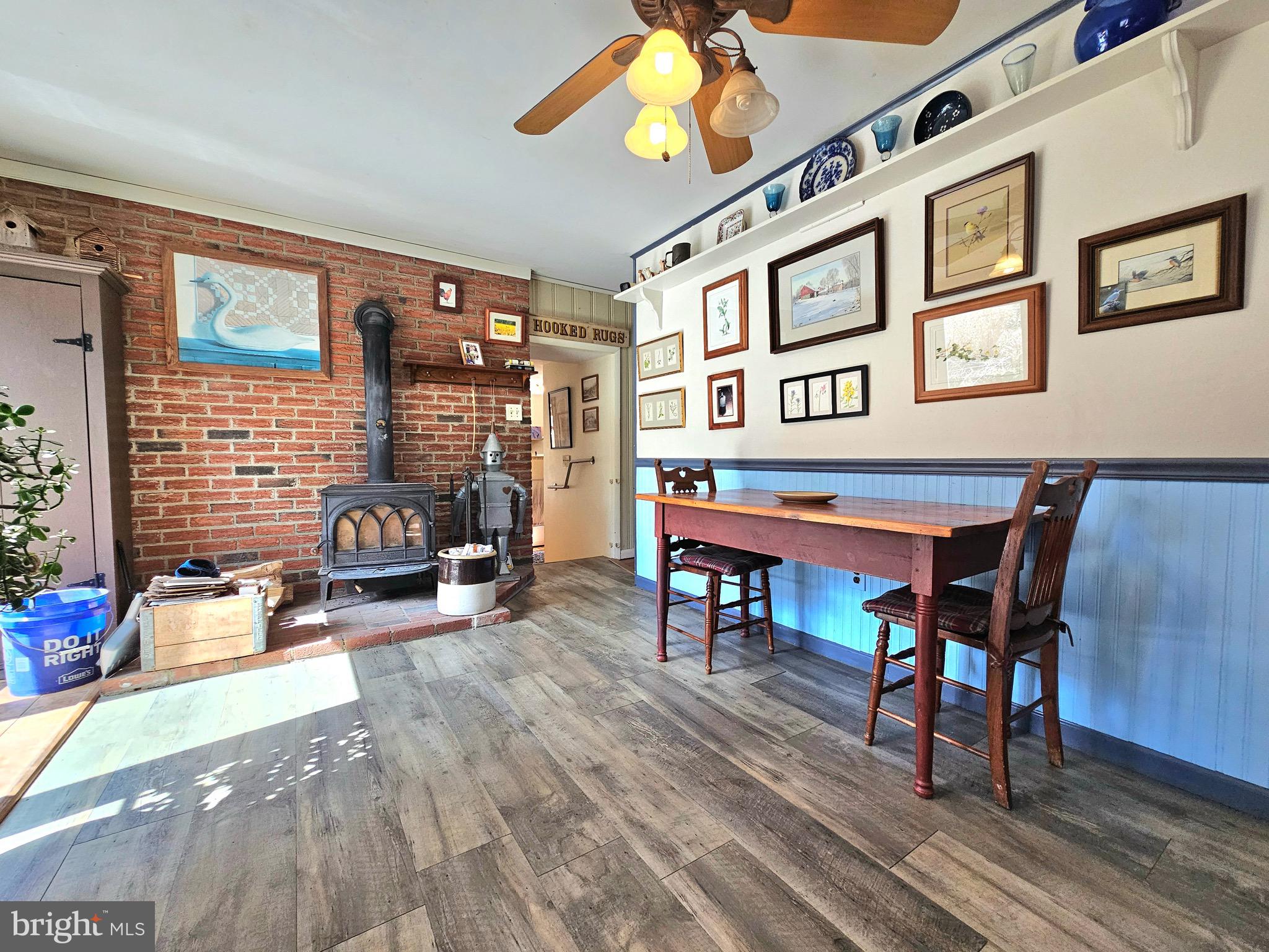 205 Valley View Road Hellertown, PA 18055 - Photo 5 of 27 a living room with furniture a piano and a fireplace