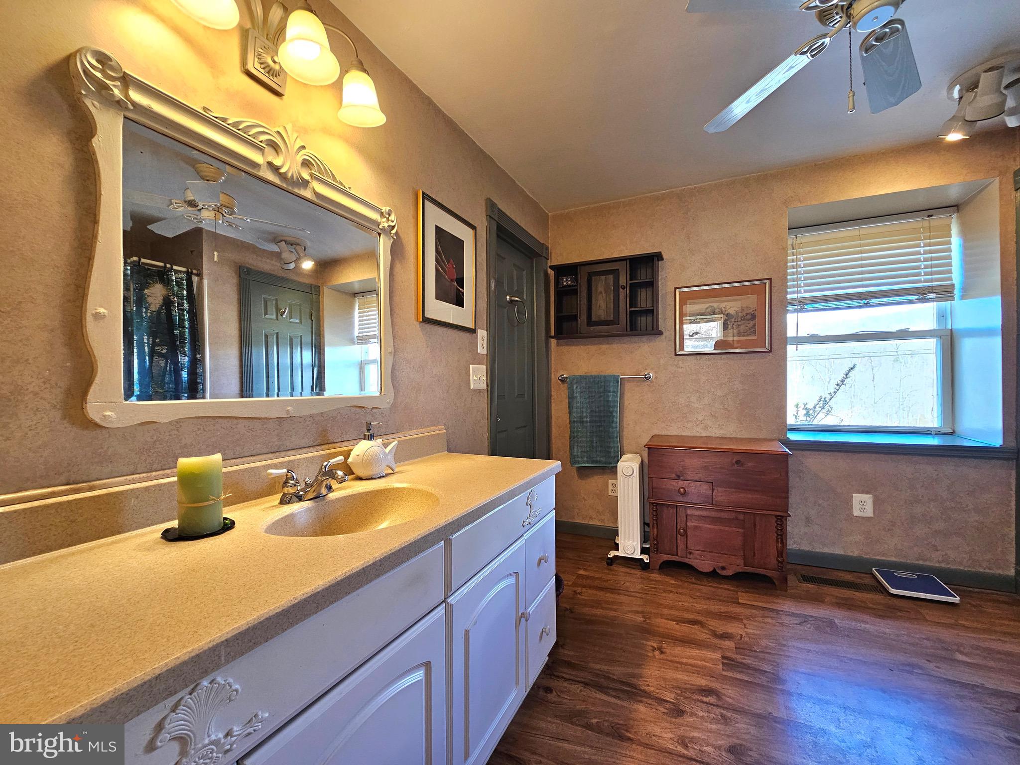 205 Valley View Road Hellertown, PA 18055 - Photo 8 of 27 a bathroom with a sink double vanity and a mirror