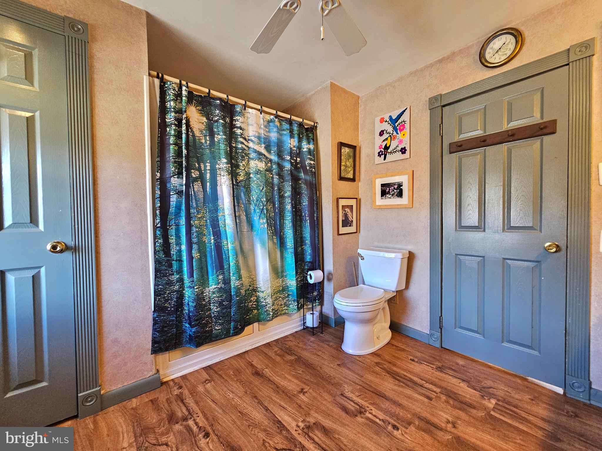 205 Valley View Road Hellertown, PA 18055 - Photo 10 of 27 a view of a bedroom with furniture and a large window