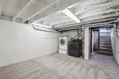 a view of a storage & utility room