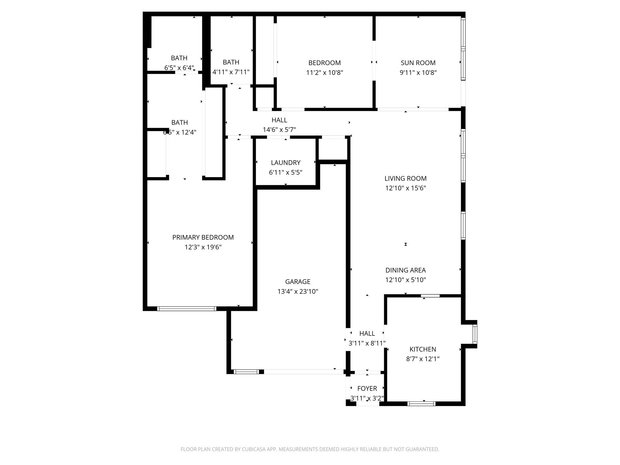 8101 Sweetbriar Way, Unit B Boca Raton, FL 33496 - Photo 22 of 22 24-web-or-mls-2D Floor Plan for 8101 Swe