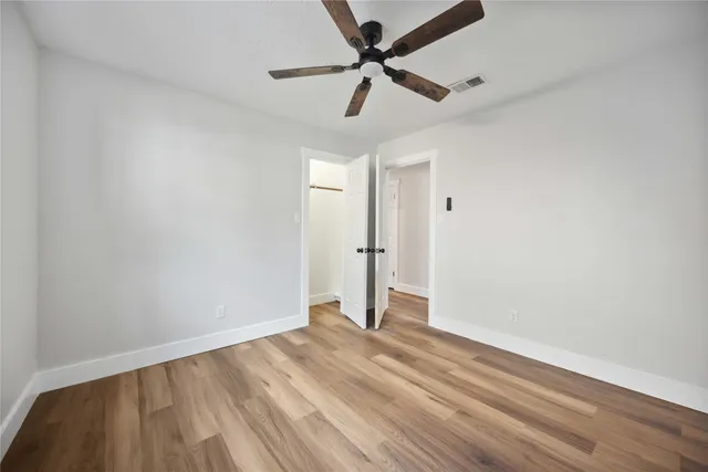 wooden floor in an empty room