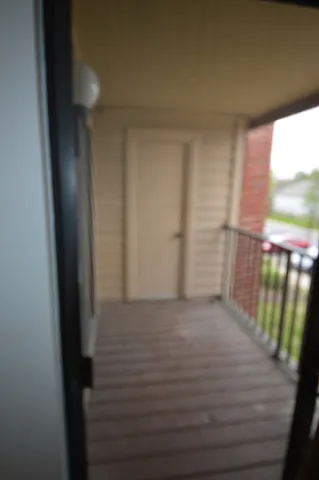 a view of hallway with window
