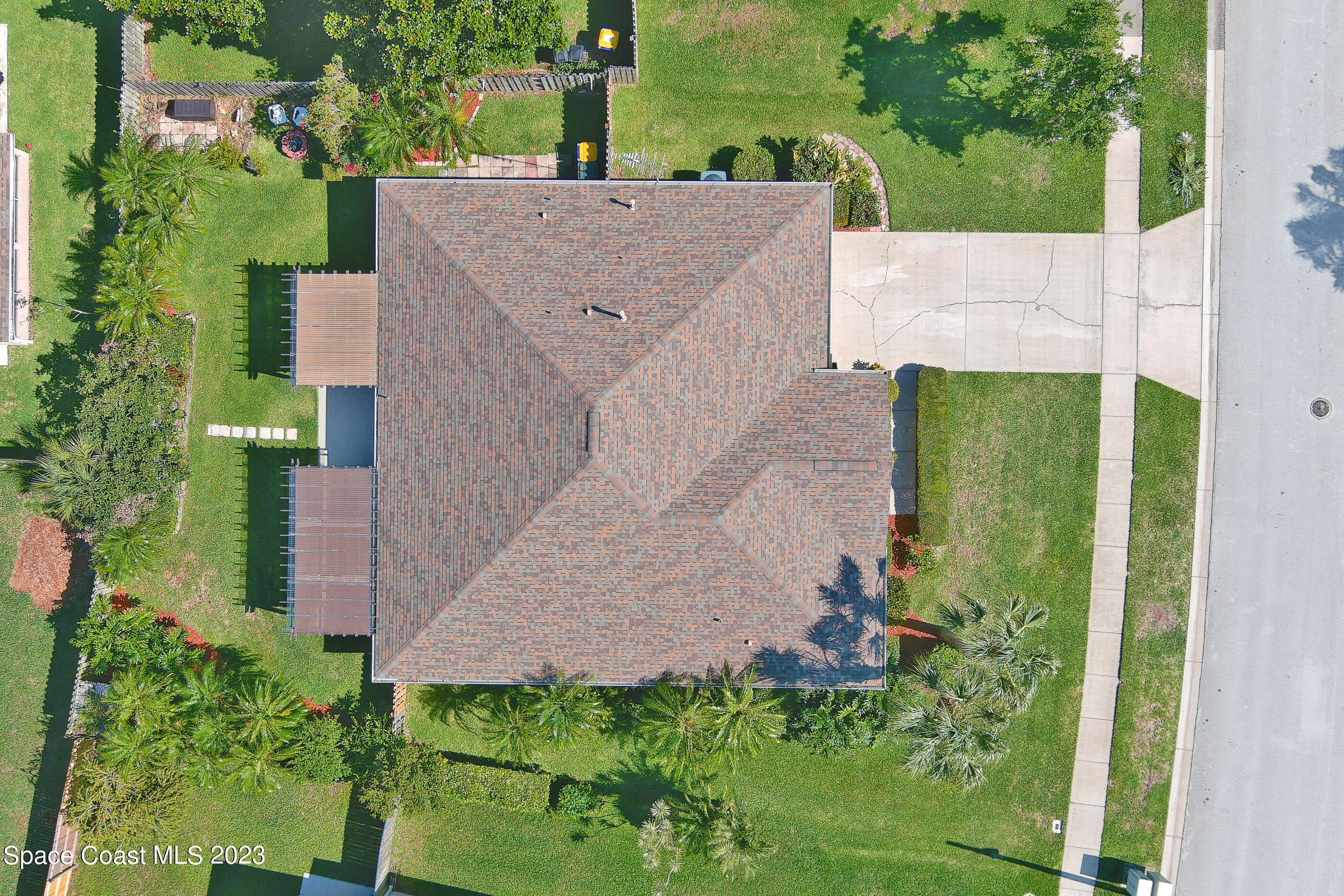 395 Brookcrest Circle Rockledge, FL 32955 - Photo 12 of 44 an aerial view of a house