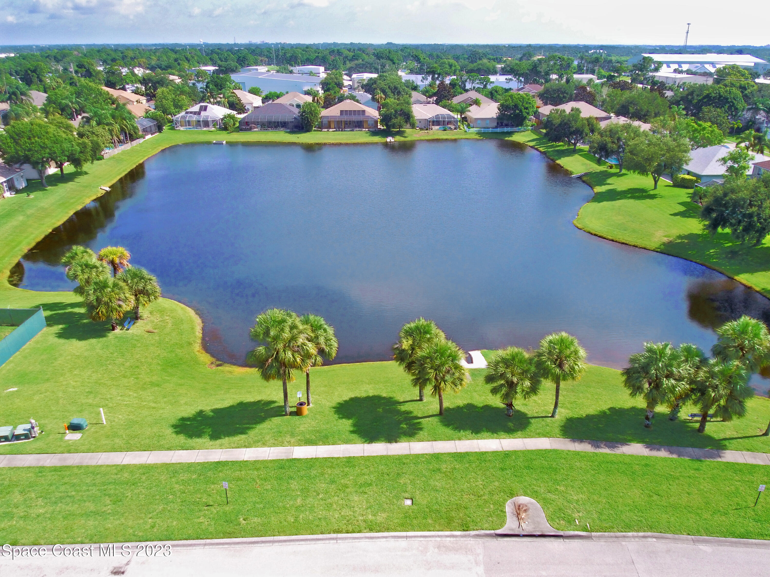 395 Brookcrest Circle Rockledge, FL 32955 - Photo 6 of 44 a view of a lake