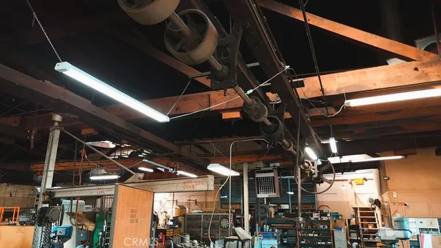 a view of a storage room