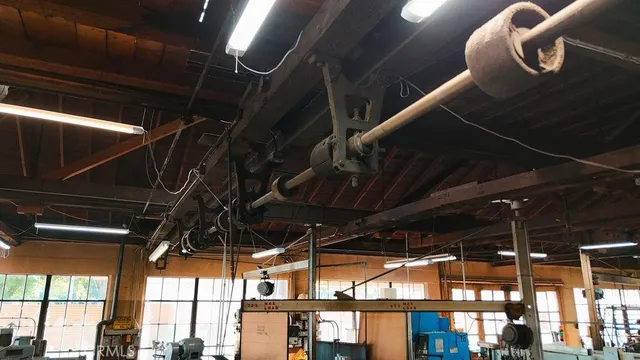 a room with furniture and window