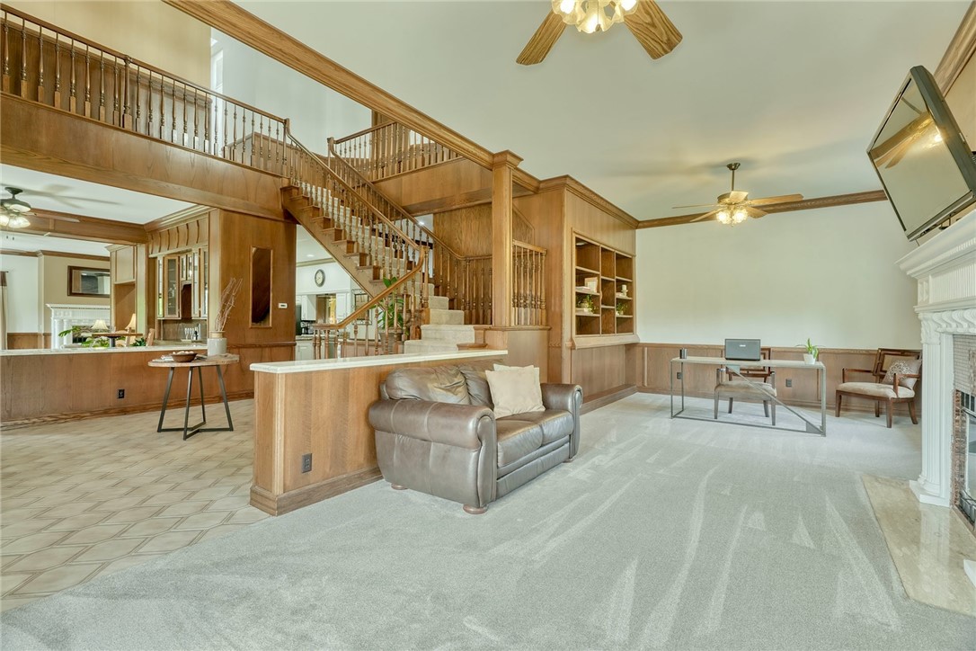 4005 County Line Road Walworth, NY 14502 - Photo 19 of 50 Library inspired parlor provides additional gather