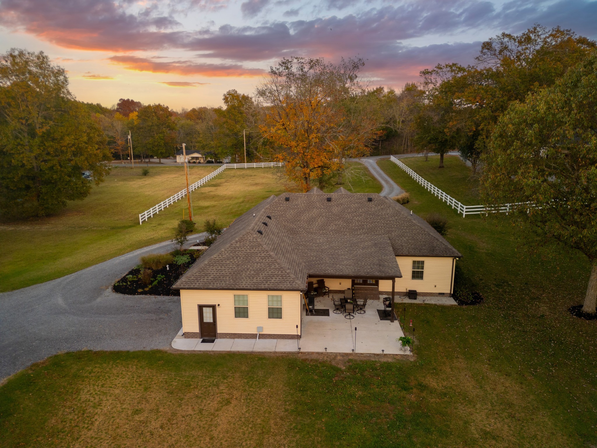 255 Troupe Road Shelbyville, TN 37160 - Photo 8 of 68 an aerial view of a house with outdoor space lake view and mountain view