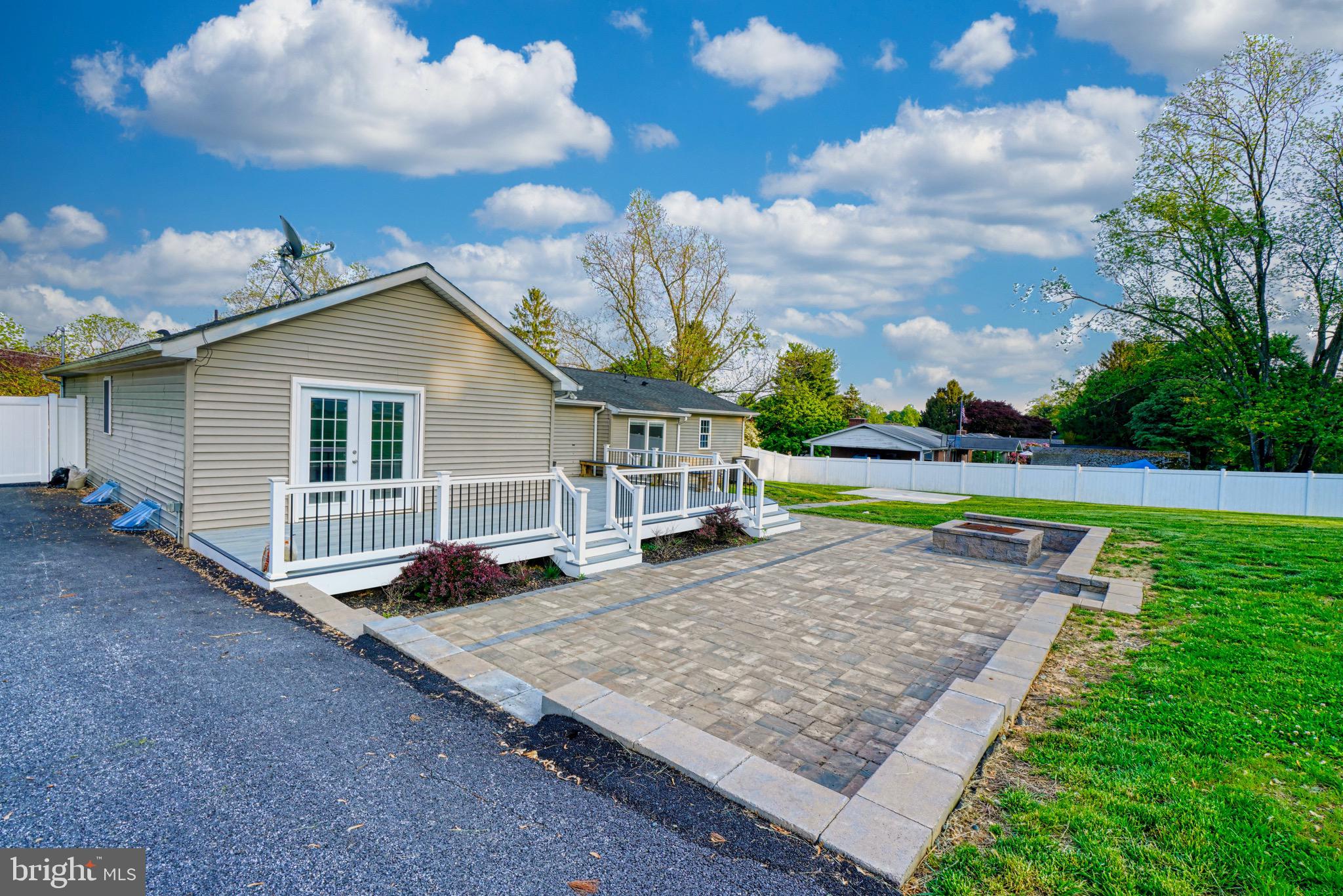 3940 Grimm Road Jarrettsville, MD 21084 - Photo 47 of 59 paver patio with wall/seating