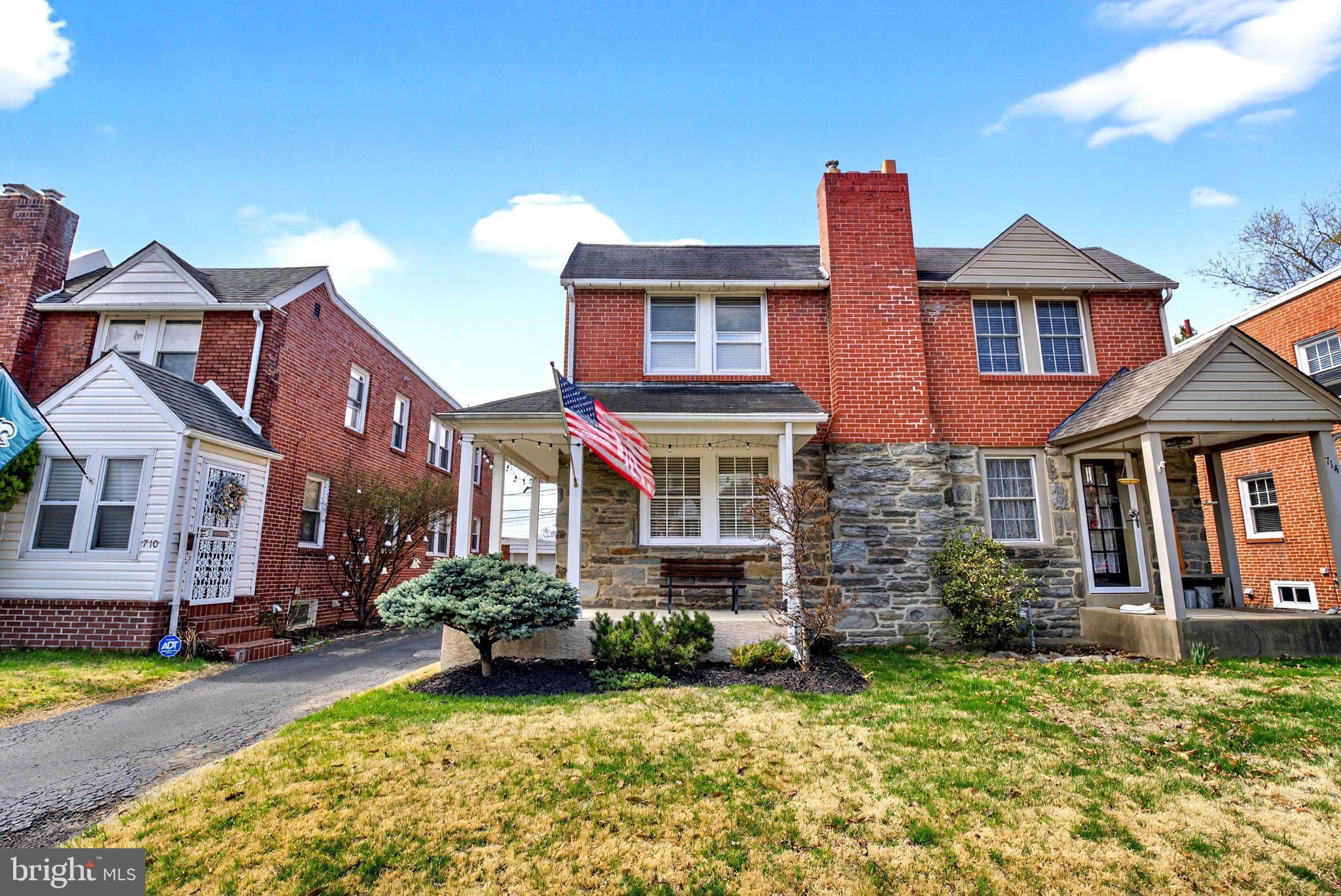 Charming brick home with classic appeal.