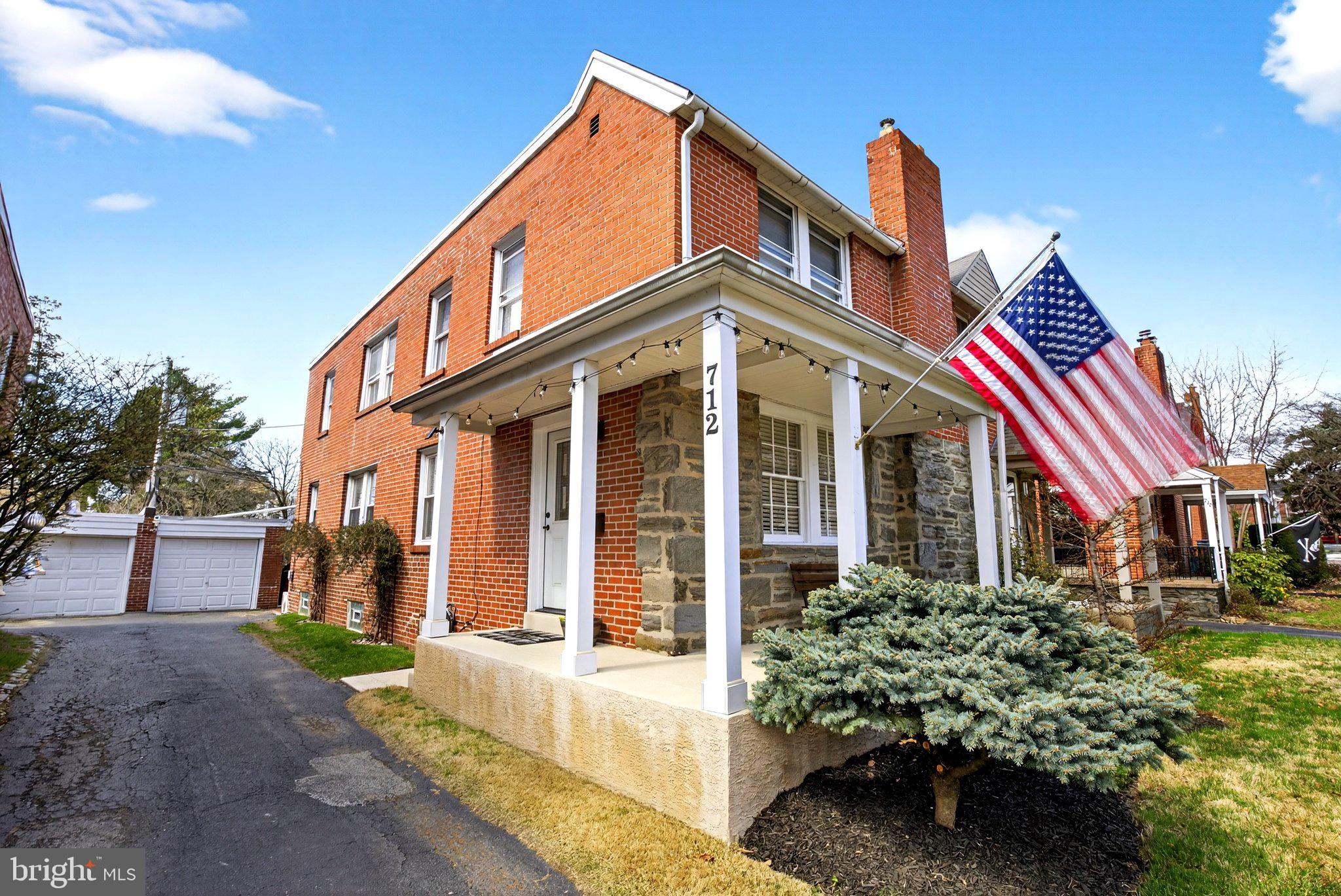 712 Clarendon Road Drexel Hill, PA 19026 - Photo 2 of 30 Charming brick home with American pride.