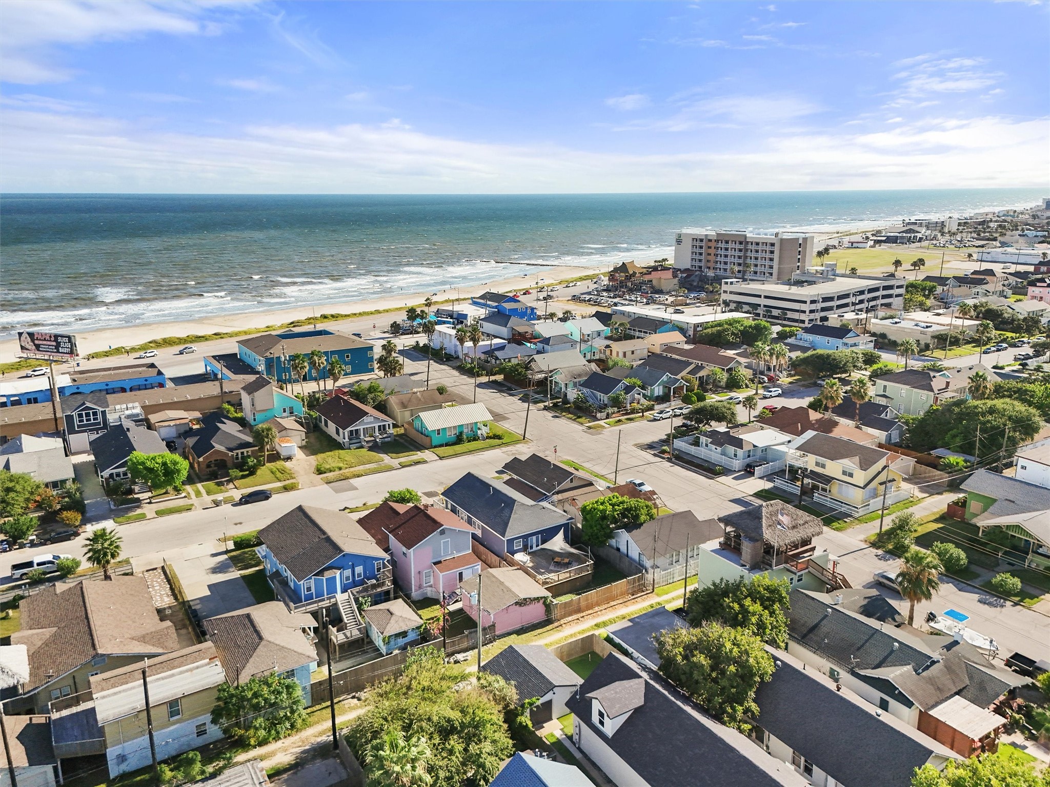 3024 Avenue R 1/2 Galveston, TX 77550 - Photo 27 of 28 an aerial view of residential building with outdoor space