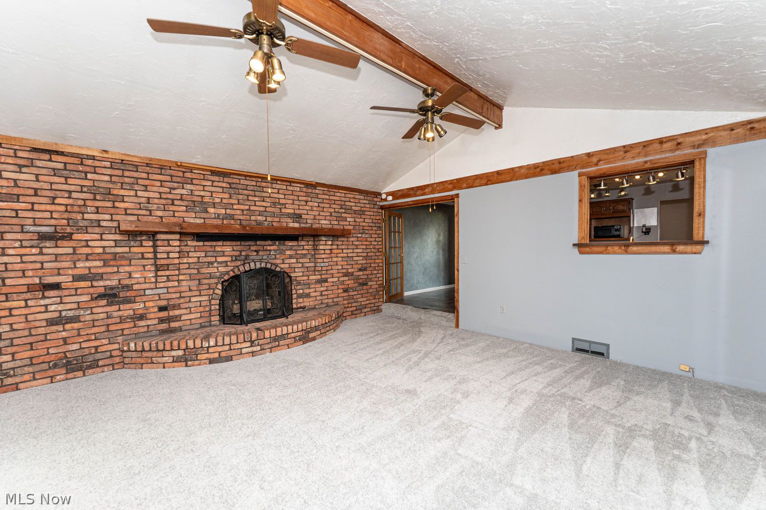 916 Center Road Eastlake, OH 44095 - Photo 15 of 39 Fantastic great room with full brick wall fireplace