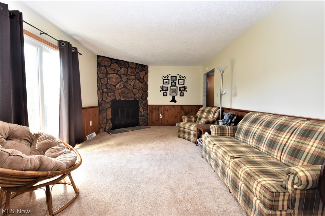 7485 Ballash Road Medina, OH 44256 - Photo 13 of 31 Family Room with a wood burning fireplace