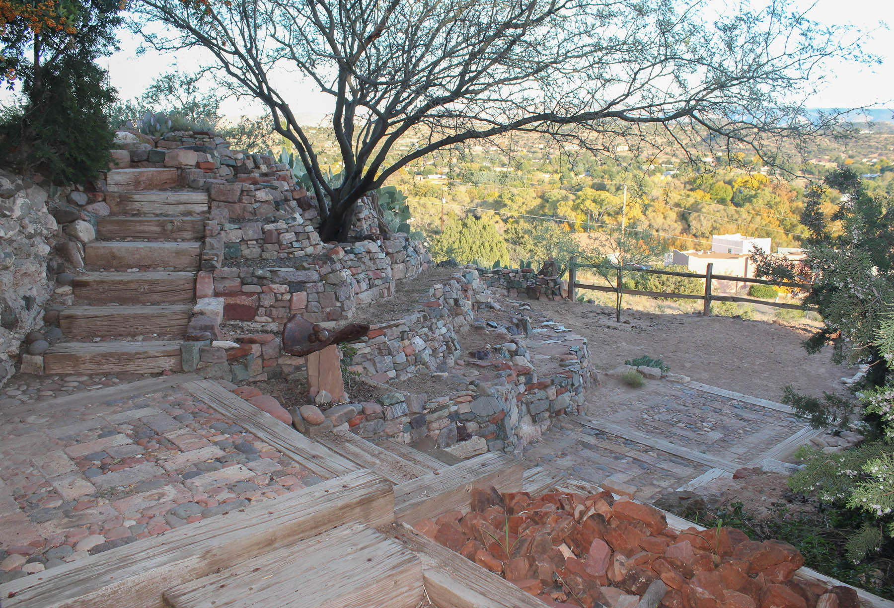 3495 Rusty Spurs Road Rimrock, AZ 86335 - Photo 13 of 15 Tiered stone work