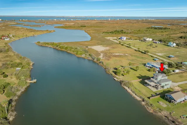 a view of an ocean and beach