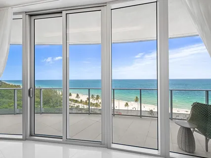 a room with window