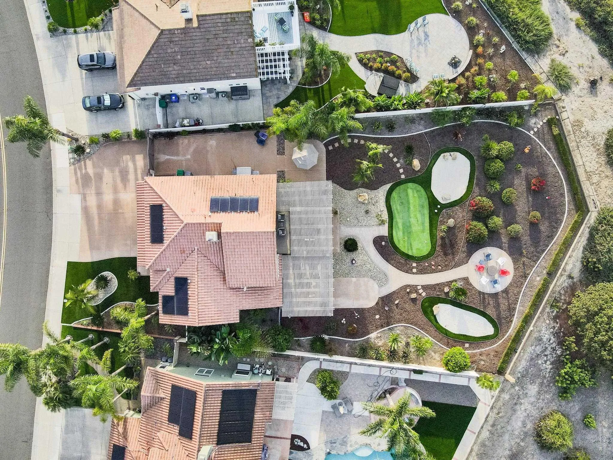 5028 Avenida De La Plata Oceanside, CA 92057 - Photo 63 of 68 an aerial view of house with yard swimming pool and outdoor seating