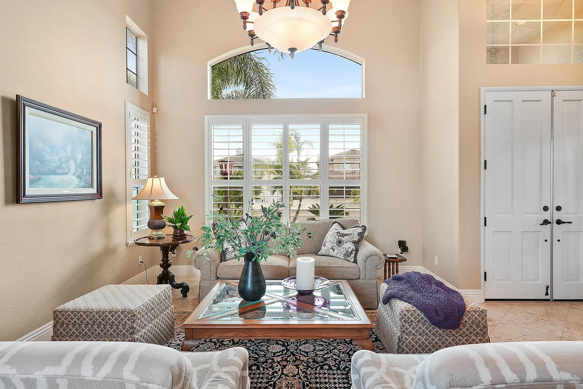5028 Avenida De La Plata Oceanside, CA 92057 - Photo 8 of 68 a living room with furniture and a potted plant