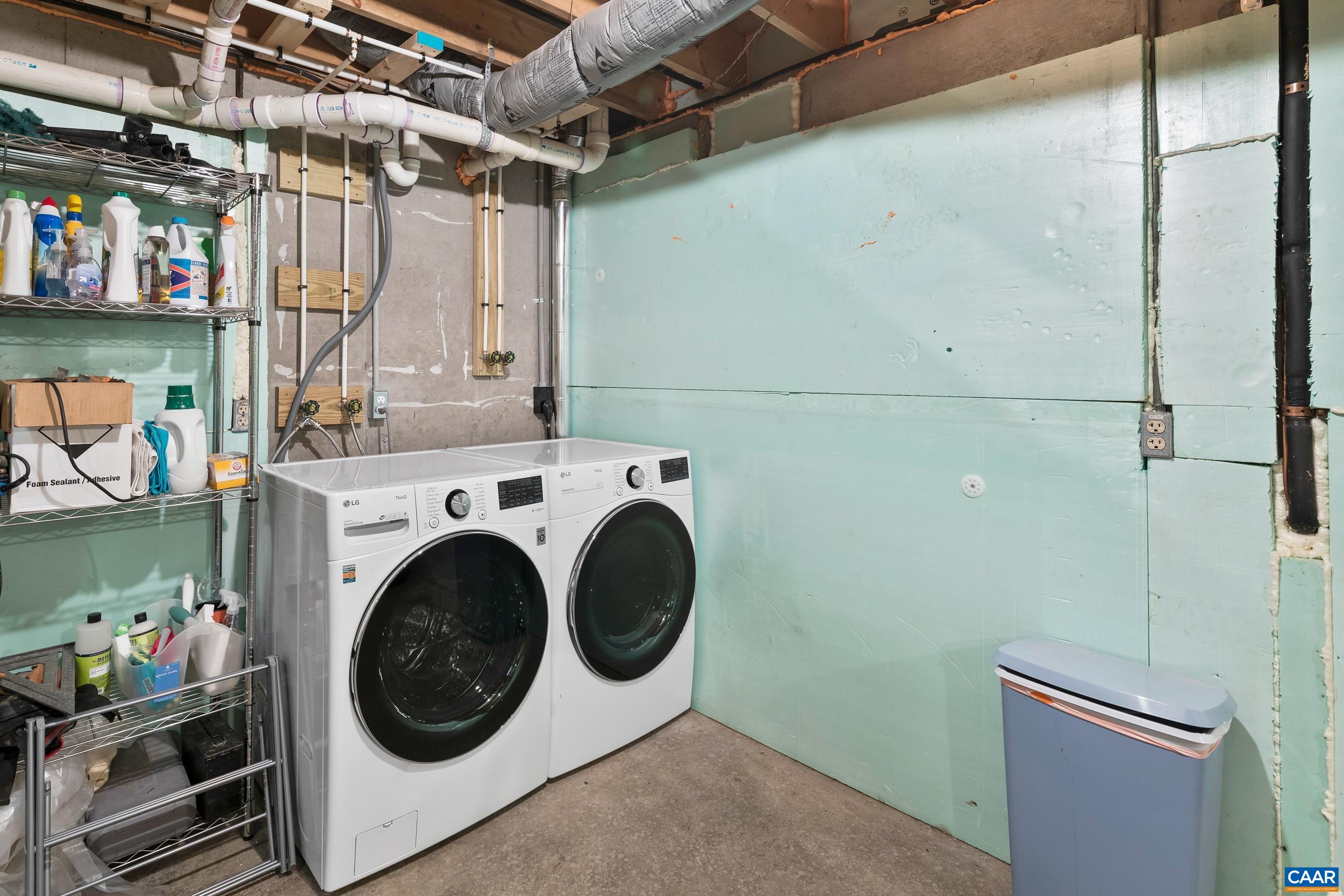 4496 Weakley Hollow Road Syria, VA 22743 - Photo 36 of 37 a utility room with dryer and washer