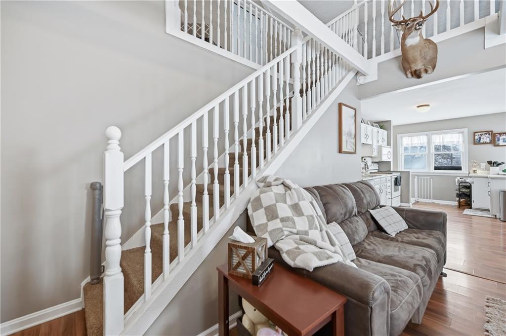 7376 Sharon-Mercer Road Mercer, PA 16137 - Photo 25 of 49 a balcony with furniture and white walls