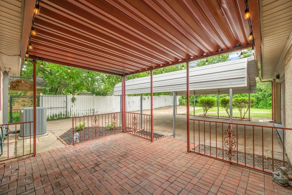 913 Pinson Road Forney, TX 75126 - Photo 16 of 19 Covered Patio that opens to a private backyard, gated and fenced.