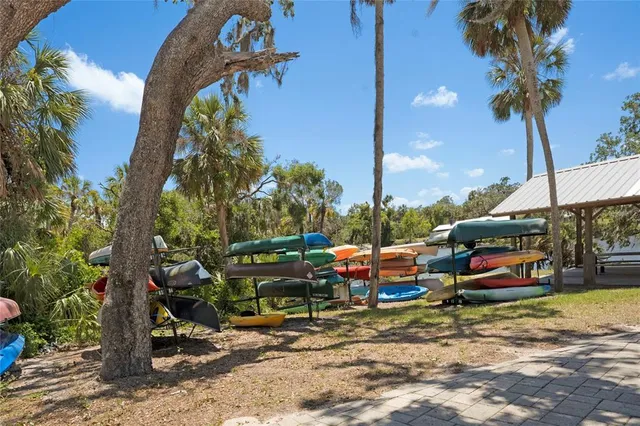 a view of outdoor space with seating