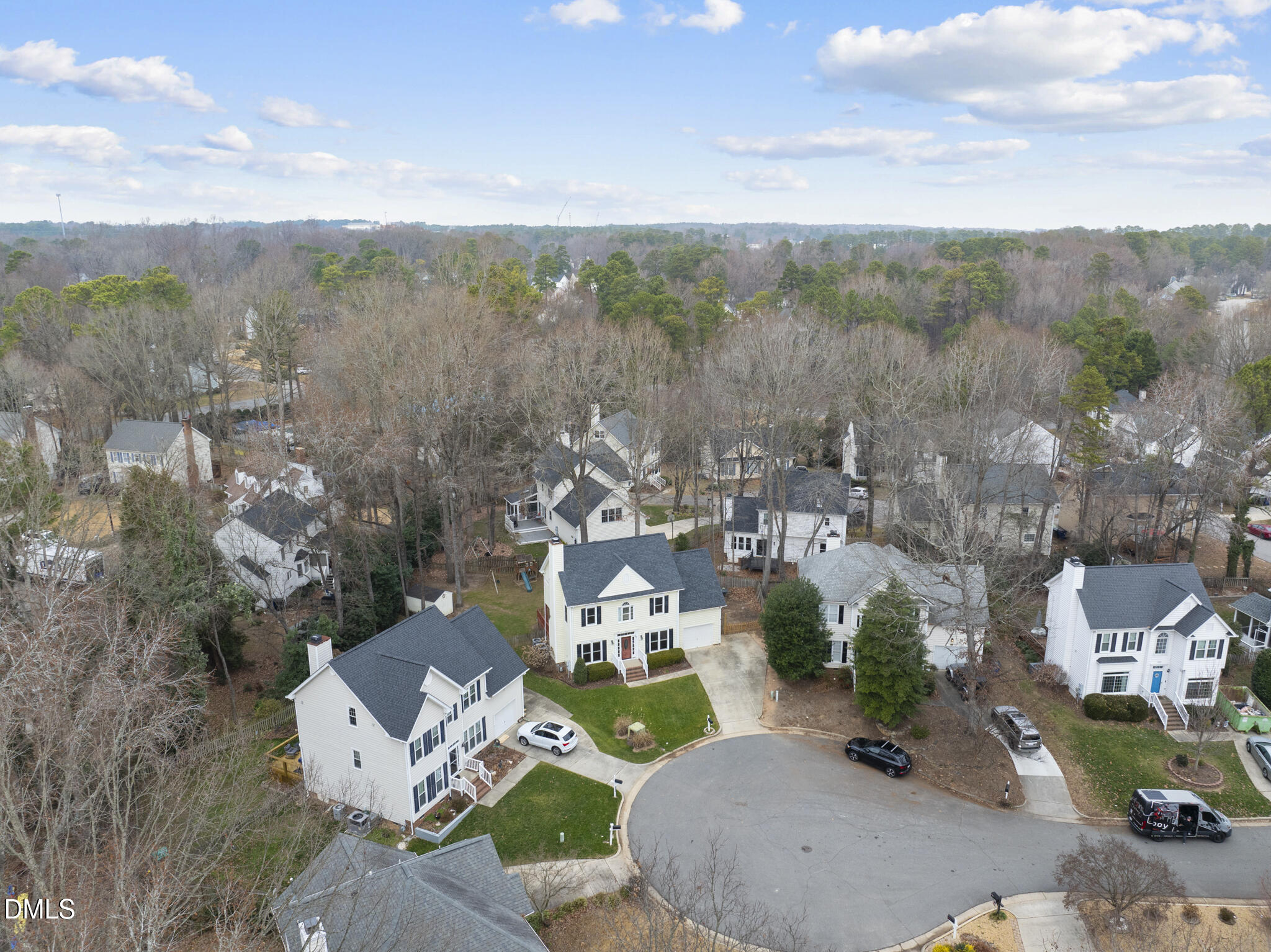 3105 Benton Circle Raleigh, NC 27615 - Photo 42 of 55 Aerial