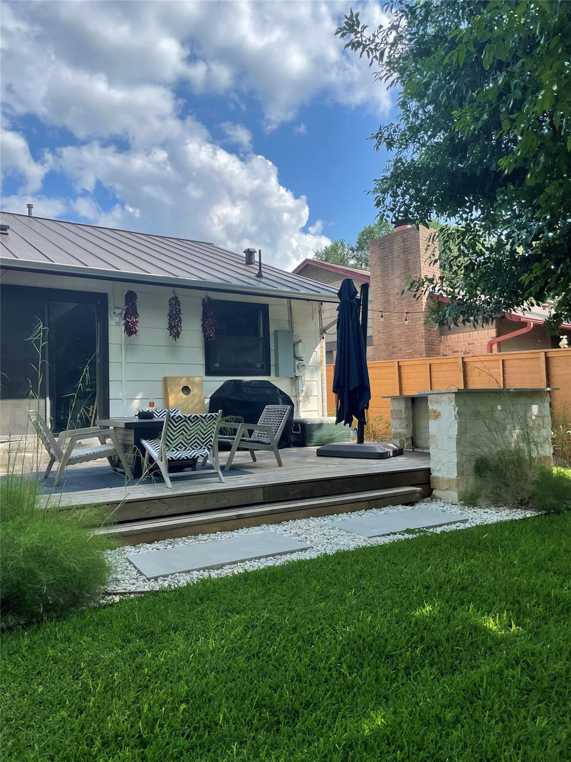 8418 Seminary Ridge Drive Austin, TX 78745 - Photo 18 of 19 a house view with a garden space