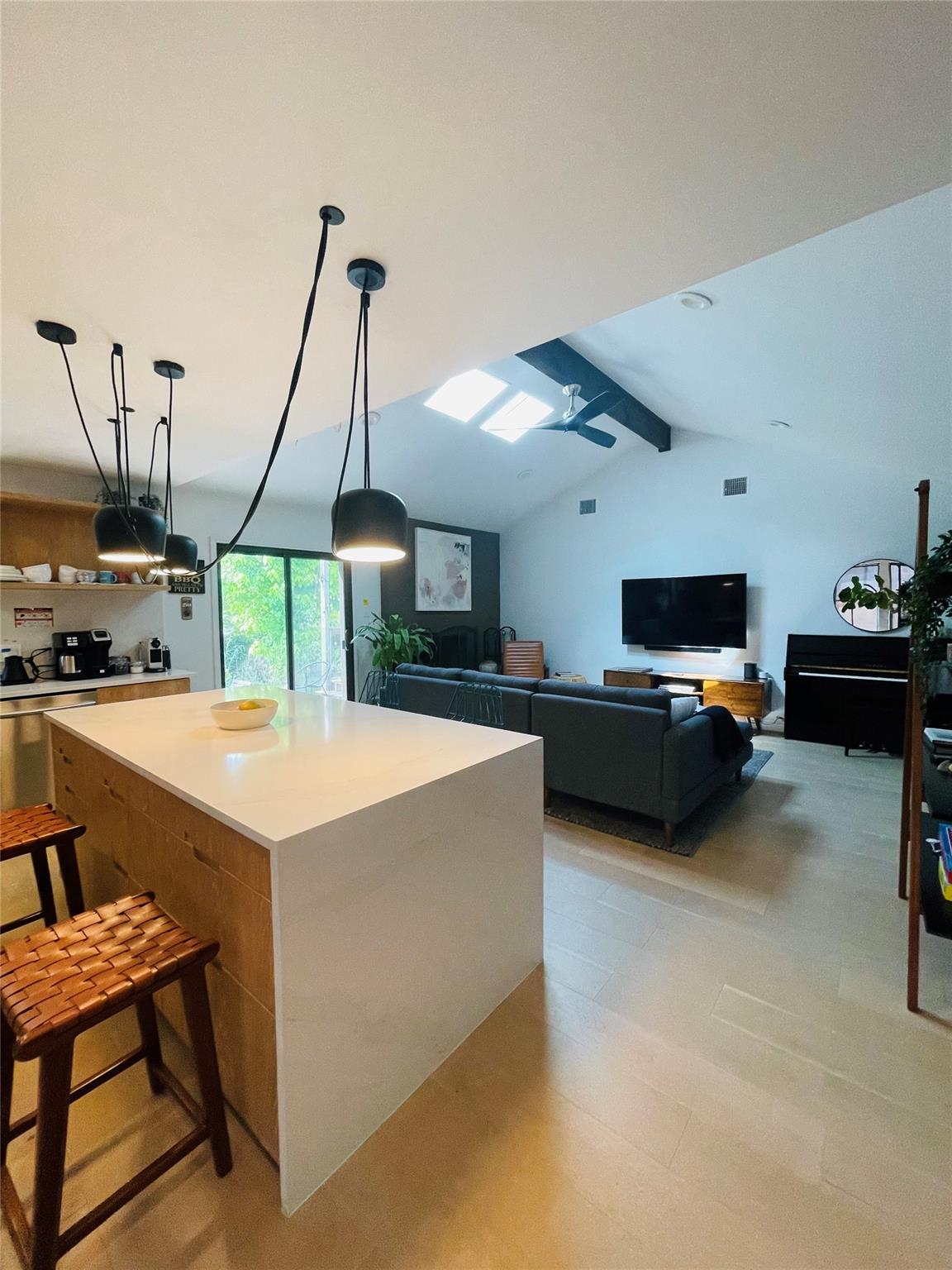 8418 Seminary Ridge Drive Austin, TX 78745 - Photo 9 of 19 a view of a kitchen with furniture and a table