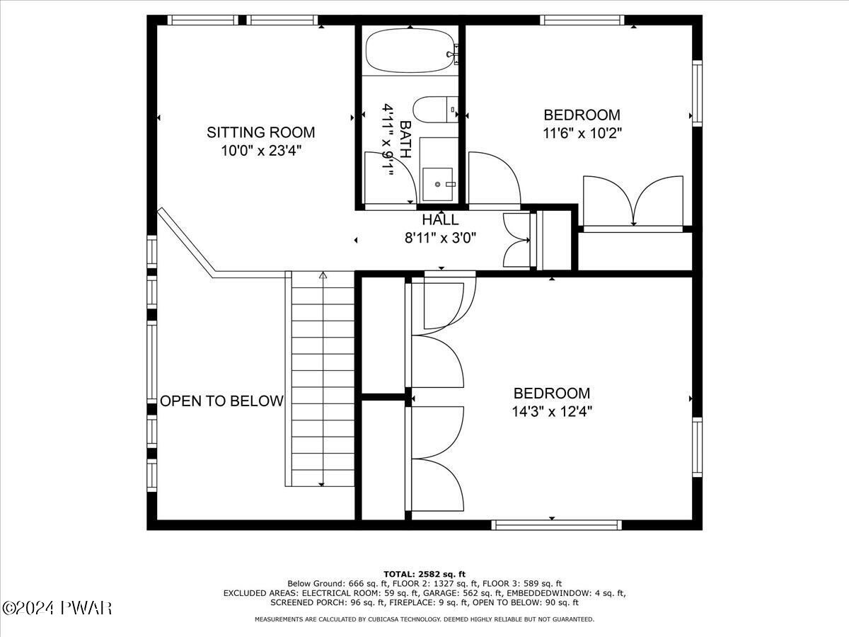 1077 Mustang Road Lake Ariel, PA 18436 - Photo 52 of 68 004-3rd_floor_1077_mustang_road_lake_ari