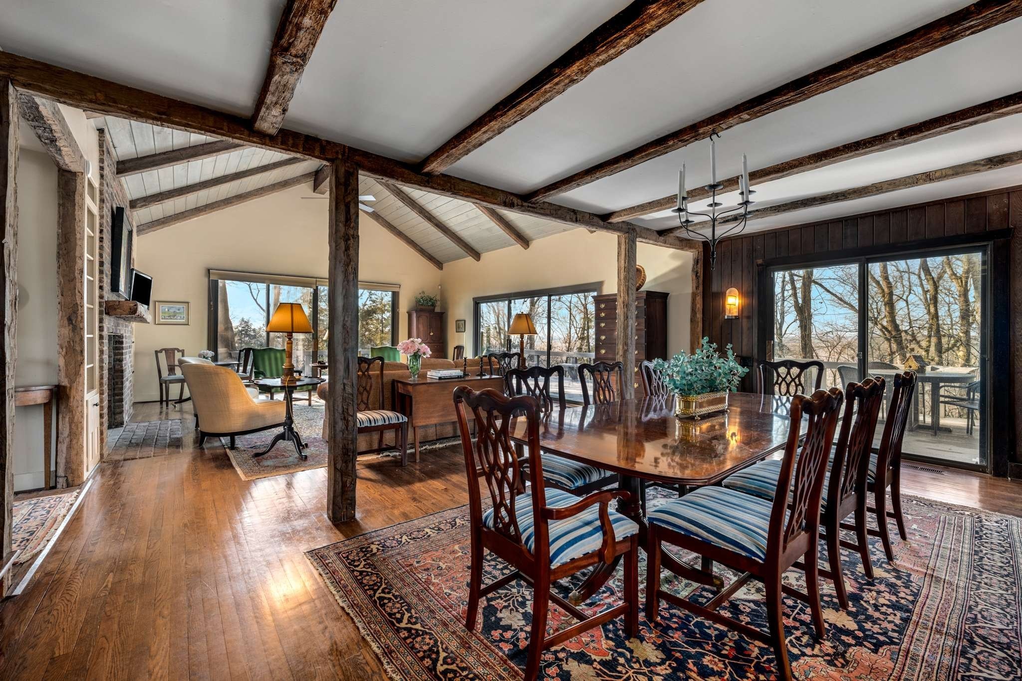 360 Vaughn Road Nashville, TN 37221 - Photo 13 of 36 a dining room with furniture window and wooden floor