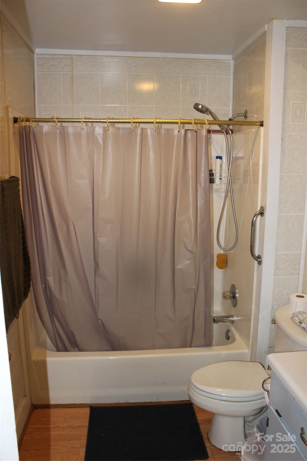 68 Rector Street Tryon, NC 28782 - Photo 22 of 29 a bathroom with a sink a toilet and shower