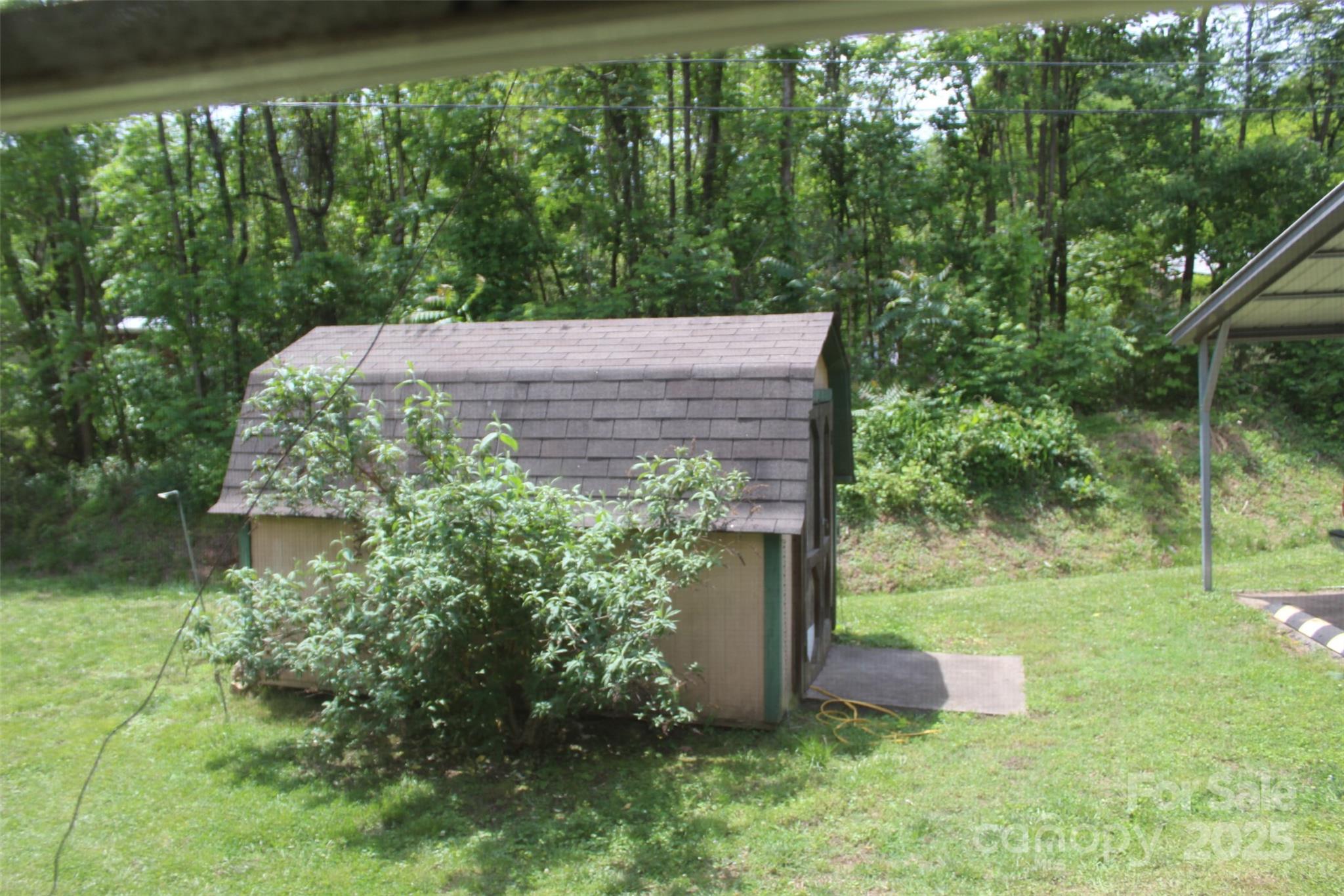 68 Rector Street Tryon, NC 28782 - Photo 23 of 29 a view of a yard with plants