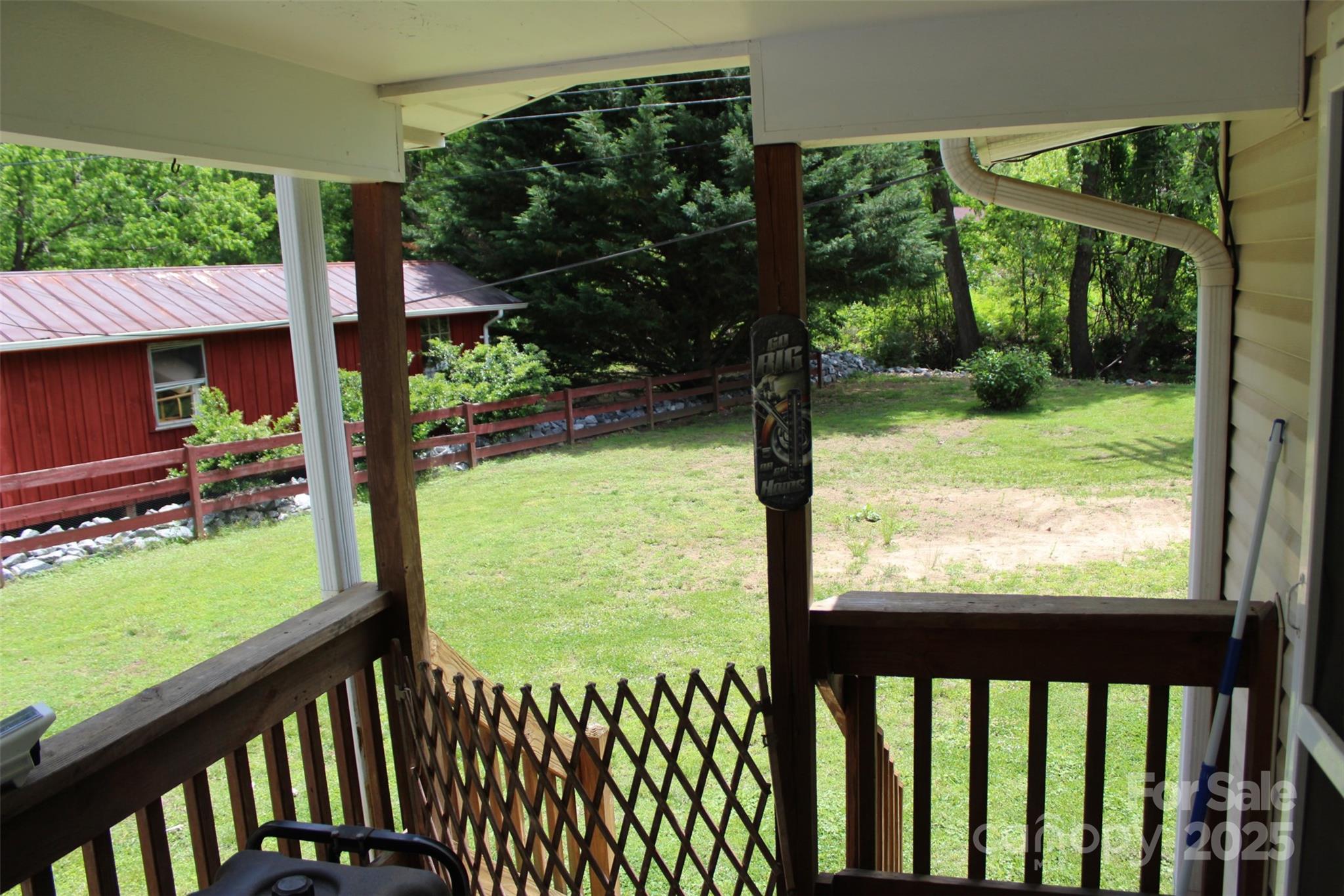 68 Rector Street Tryon, NC 28782 - Photo 29 of 29 a view of backyard from window