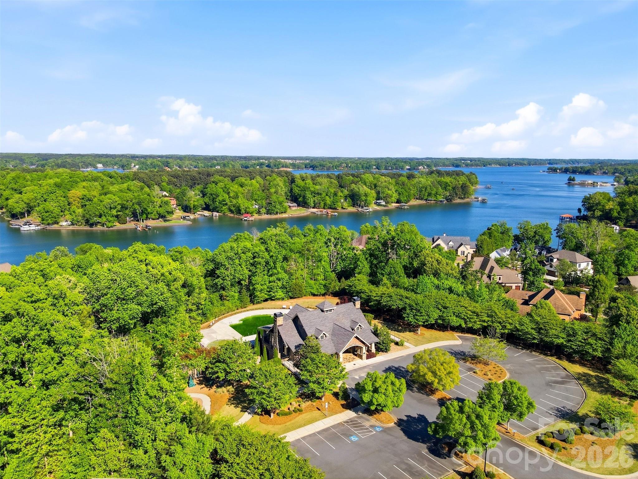 1117 Streamside Lane York, SC 29745 - Photo 23 of 25 a view of a lake with a city