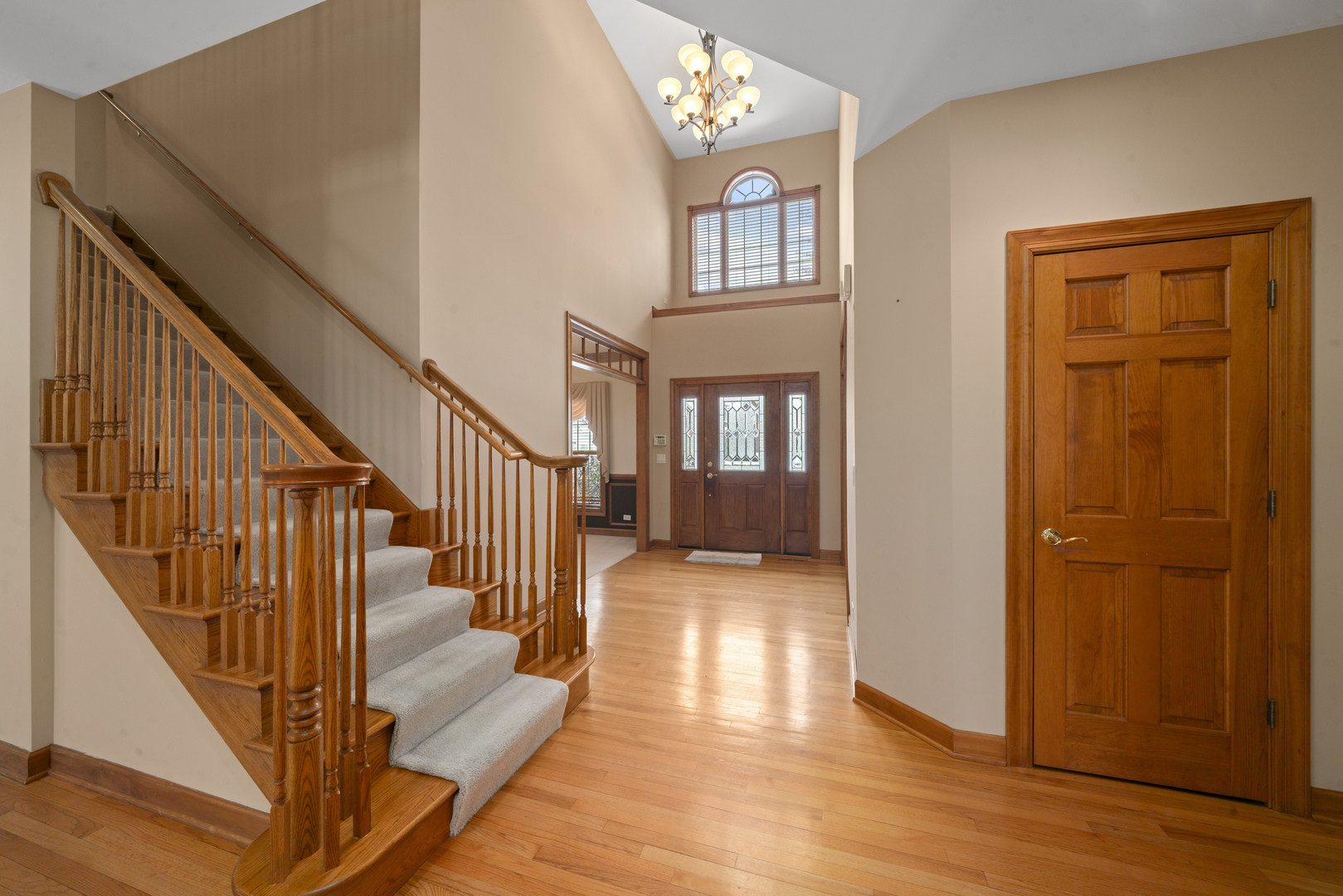 757 Merrill New Road Sugar Grove, IL 60554 - Photo 15 of 51 a view of entryway and hall with wooden floor