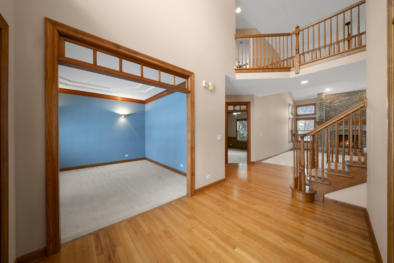 757 Merrill New Road Sugar Grove, IL 60554 - Photo 16 of 51 a view of empty room with wooden floor