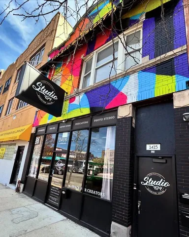 a view of room with a wooden floor