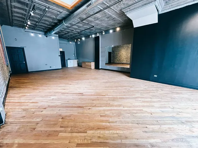 a view of backyard with a hallway